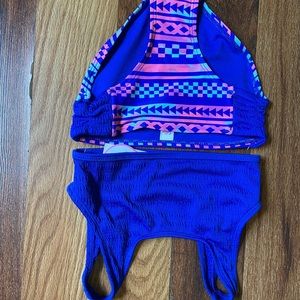 NWT justice 2 pieces Girls swimsuit